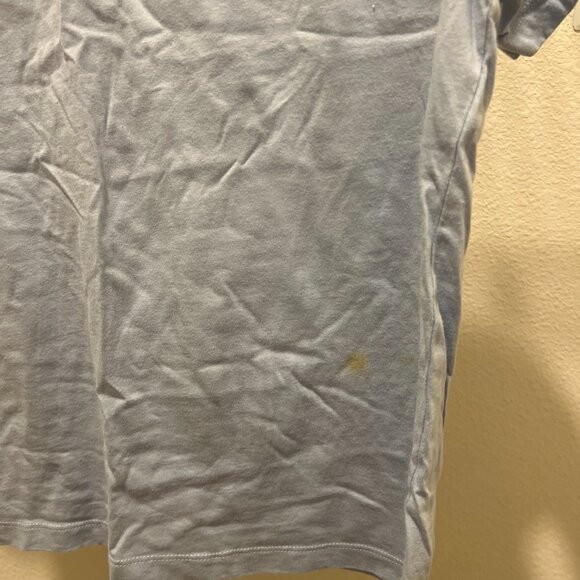 H&M T-Shirt Size XS Slim Cut Color Blue - Picture 3 of 5